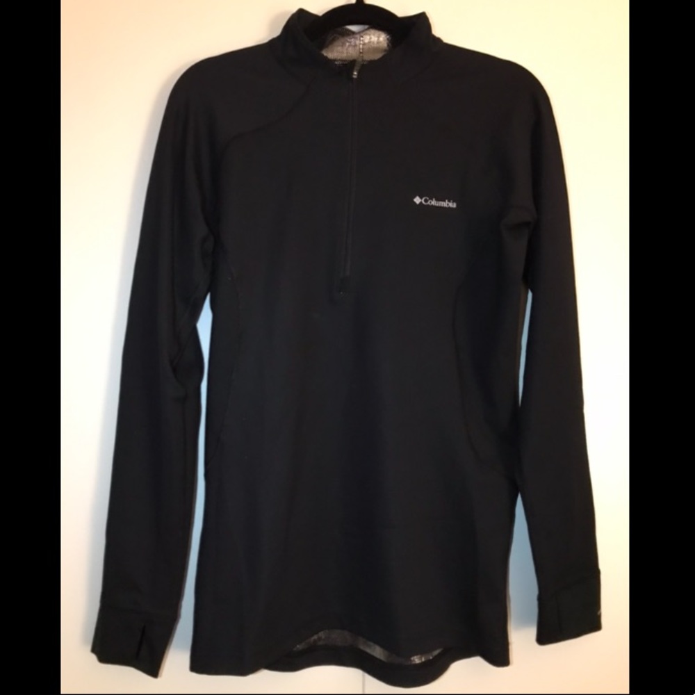 Columbia Men’s Omni-Heat Black Quarter Zip